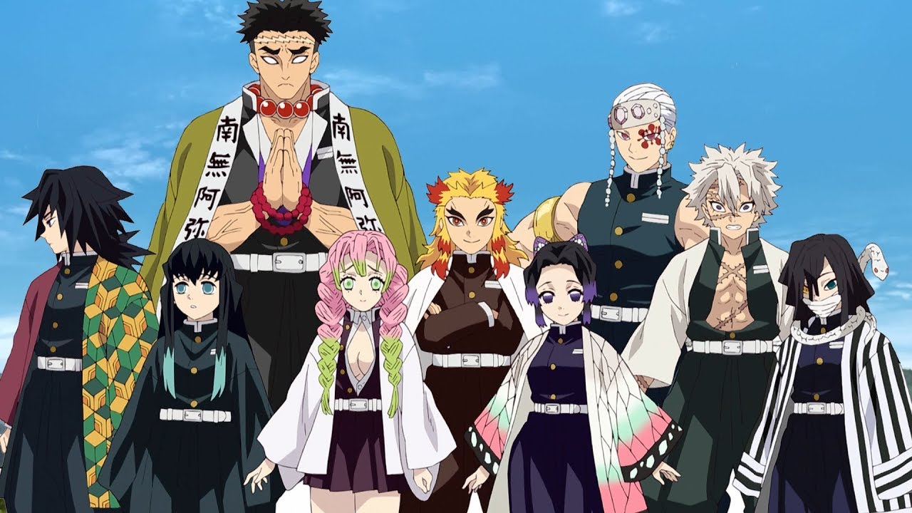 Hashiras te encarando